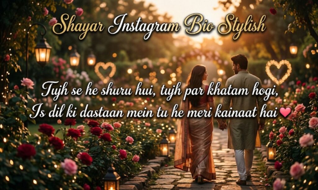 Shayar Instagram Bio Stylish