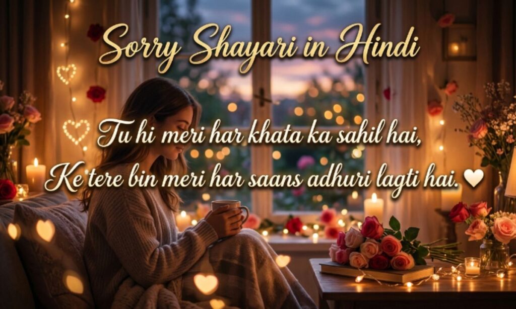 Sorry Shayari in Hindi