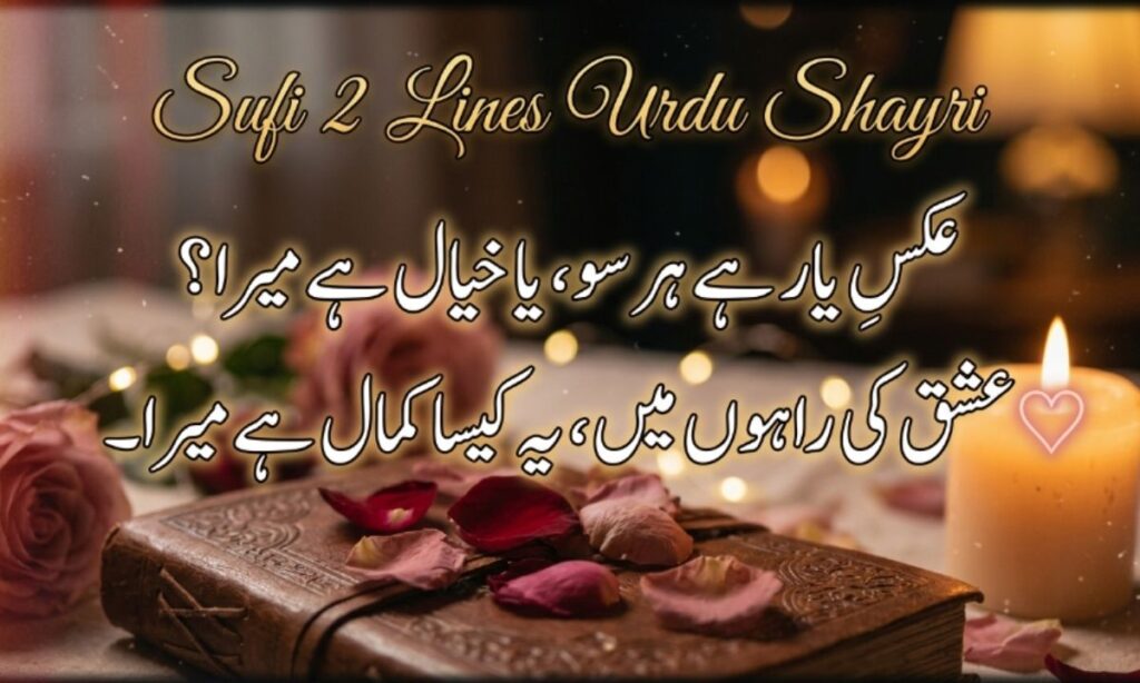 Sufi 2 Lines Urdu Shayri