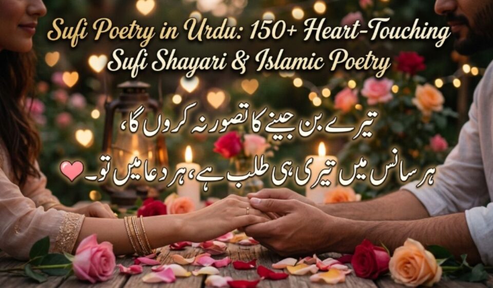 Sufi Poetry in Urdu 150+ Heart-Touching Sufi Shayari & Islamic Poetry