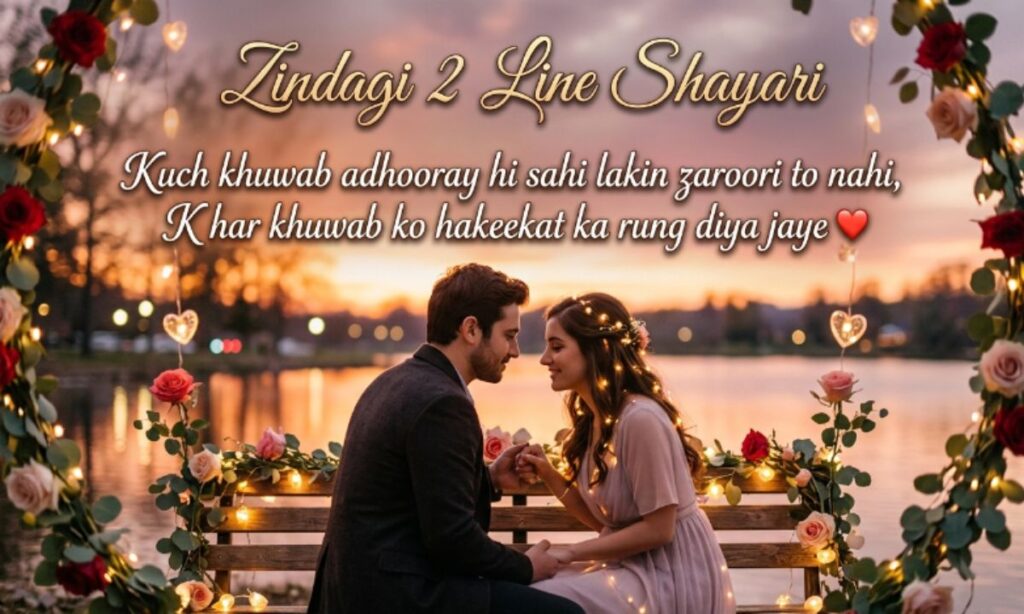 Zindagi 2 Line Shayari