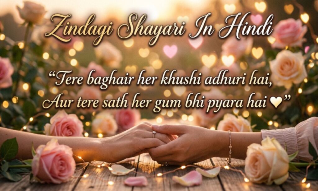 Zindagi Shayari In Hindi