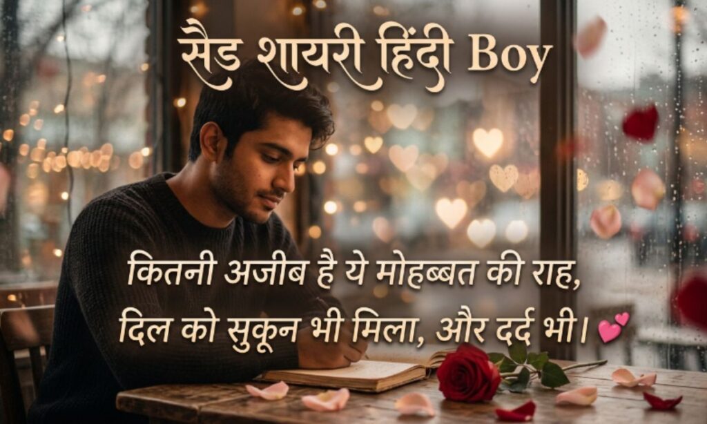सैड शायरी हिंदी Boy