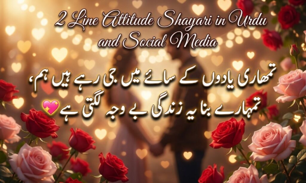 2 Line Attitude Shayari in Urdu and Social Media (1)