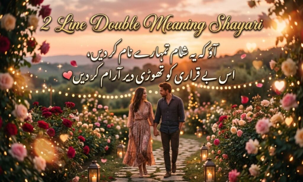 2 Line Double Meaning Shayari