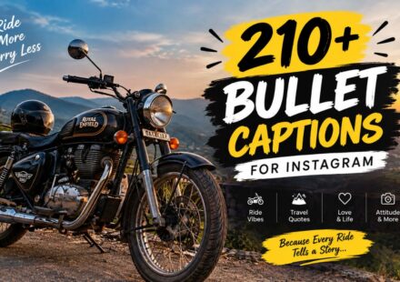 210+ Bullet Captions for Instagram