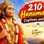210+ Hanuman Ji Captions and Quotes