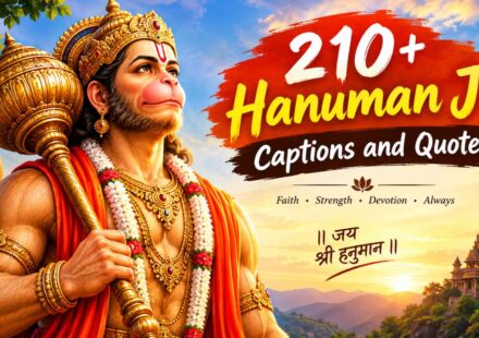 210+ Hanuman Ji Captions and Quotes