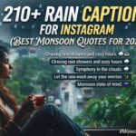210+ Rain Captions for Instagram (Best Monsoon Quotes for 2026)