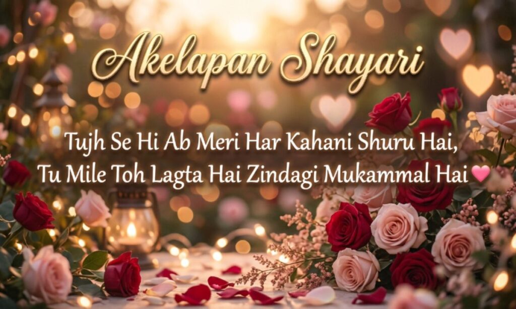 Akelapan Shayari