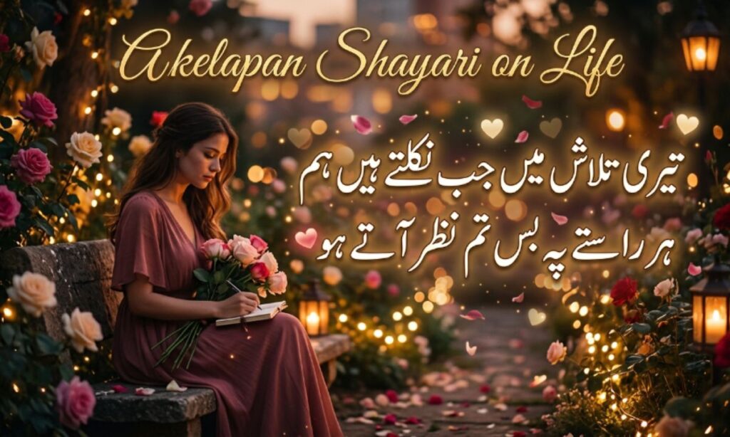 Akelapan Shayari on Life