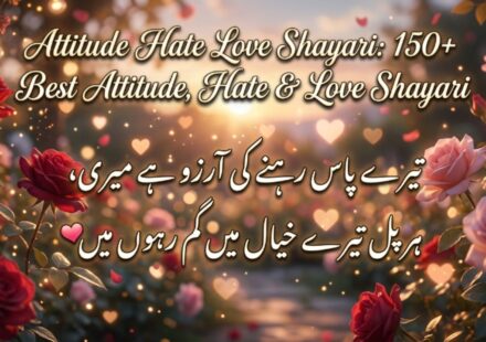 Attitude Hate Love Shayari 150+ Best Attitude, Hate & Love Shayari 