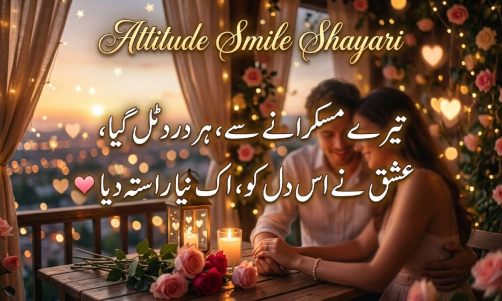 Attitude Smile Shayari