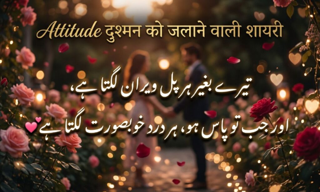 Attitude दुश्मन को जलाने वाली शायरी (1)