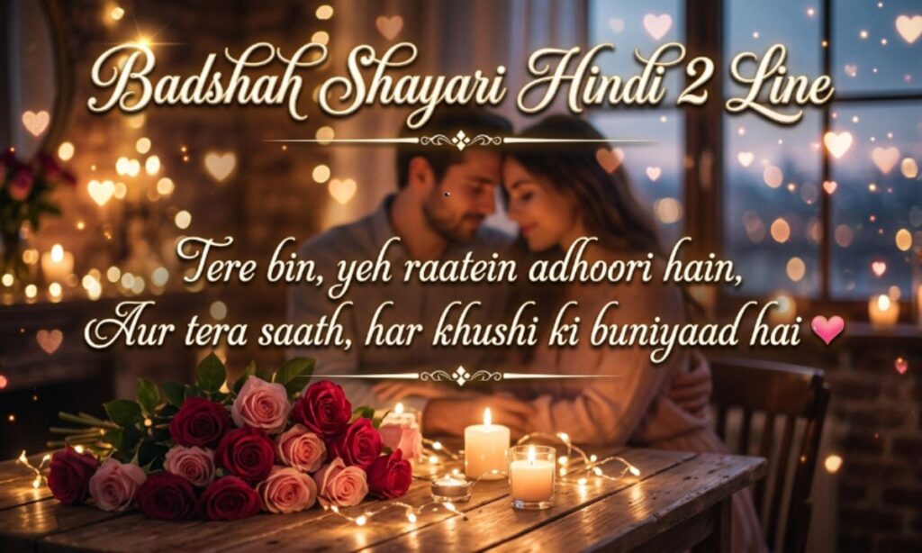 Badshah Shayari Hindi 2 Line