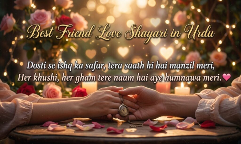 Best Friend Love Shayari in Urdu