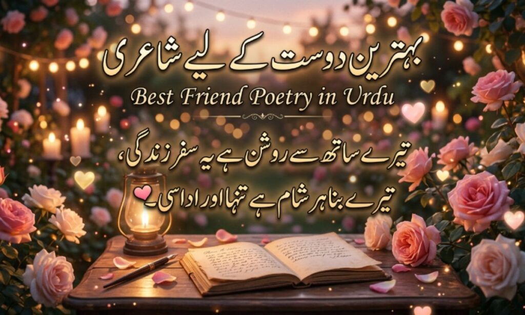 Best Friend Poetry in Urdu