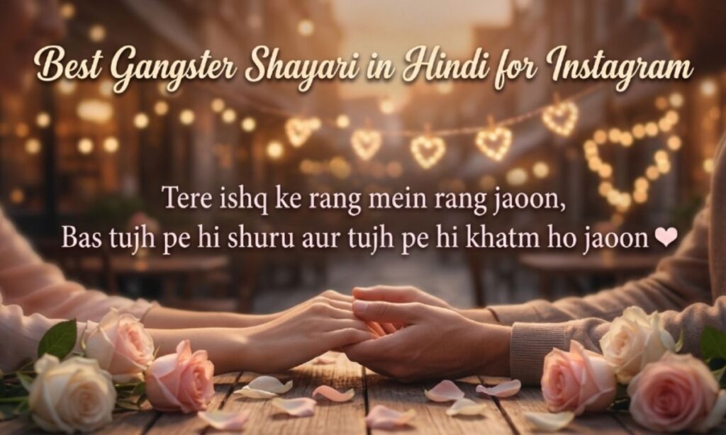Best Gangster Shayari in Hindi for Instagram