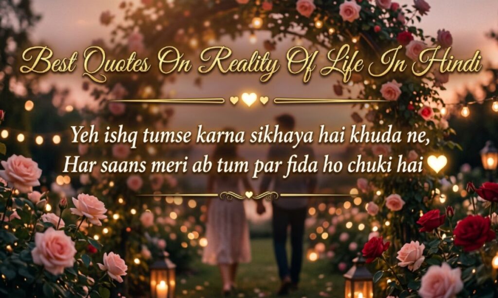 Best Quotes On Reality Of Life In Hindi