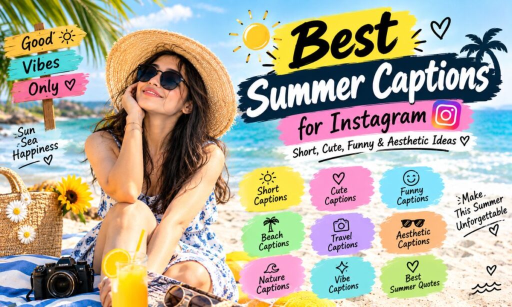 Best Summer Captions