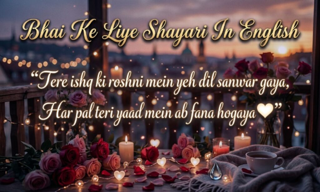 Bhai Ke Liye Shayari In English