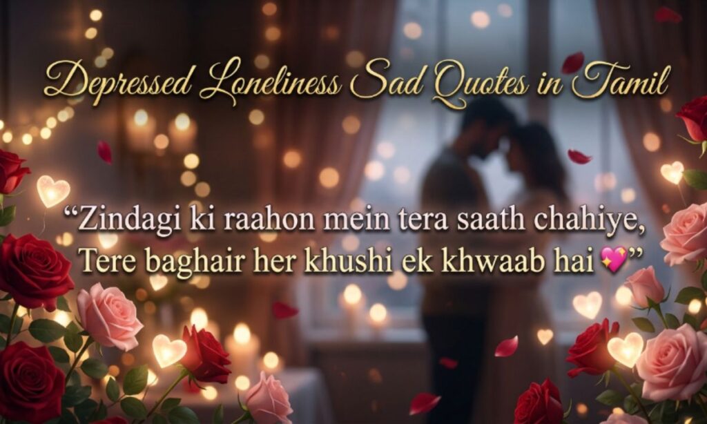 Depressed Loneliness Sad Quotes in Tamil