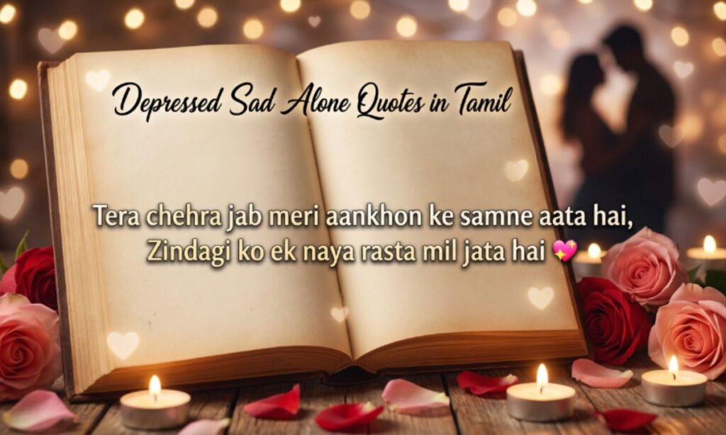 Depressed Sad Alone Quotes in Tamil