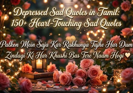 Depressed Sad Quotes in Tamil 150+ Heart-Touching Sad Quotes 