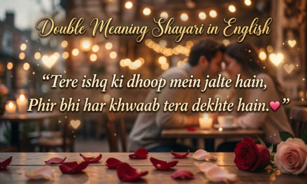Double Meaning Shayari in English