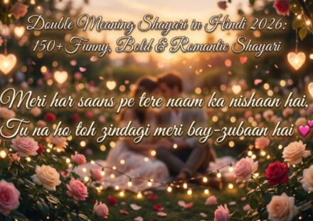 Double Meaning Shayari in Hindi 2026 150+ Funny, Bold & Romantic Shayari 