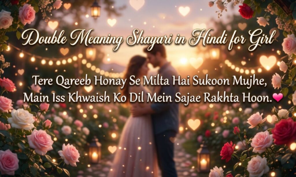 Double Meaning Shayari in Hindi for Girl