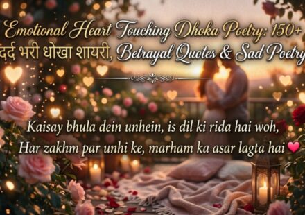 Emotional Heart Touching Dhoka Poetry 150+ दर्द भरी धोखा शायरी, Betrayal Quotes & Sad Poetry