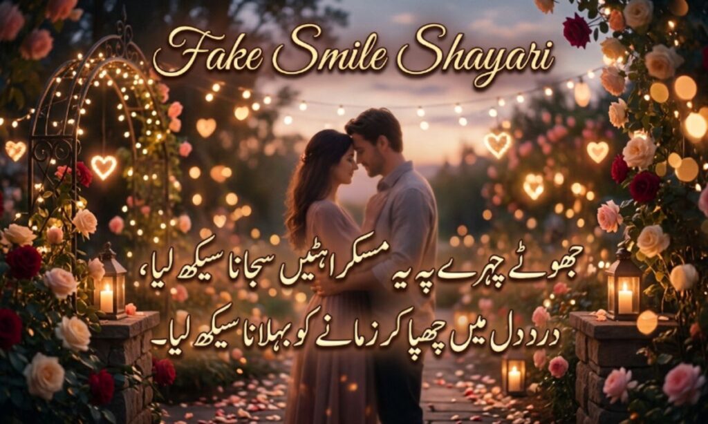 Fake Smile Shayari (1)