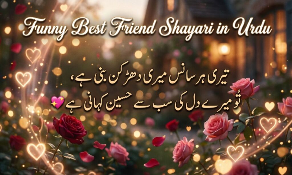Funny Best Friend Shayari in Urdu