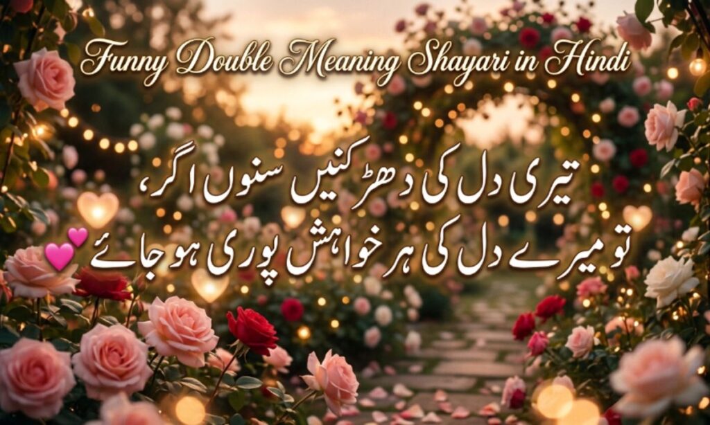 Funny Double Meaning Shayari in Hindi