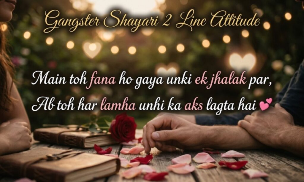 Gangster Shayari 2 Line Attitude