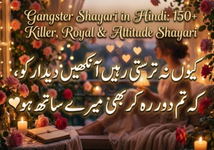 Gangster Shayari in Hindi 150+ Killer, Royal & Attitude Shayari