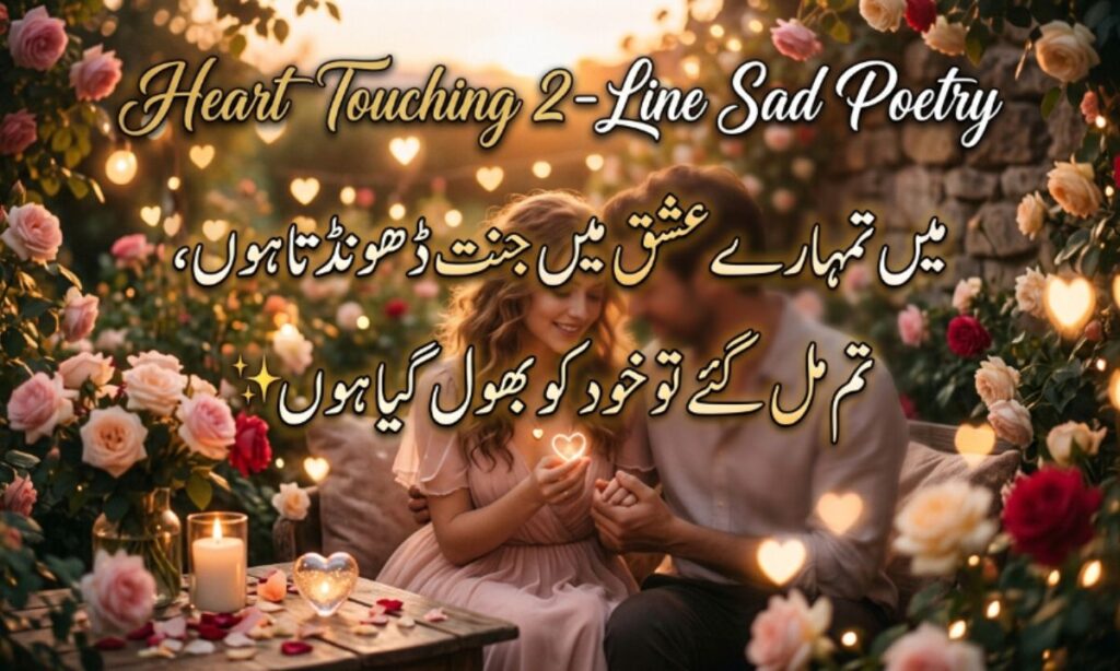 Heart Touching 2-Line Sad Poetry