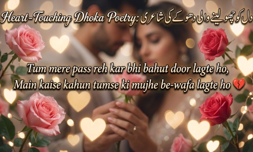Heart-Touching Dhoka Poetry دل کو چھو لینے والی دھوکے کی شاعری