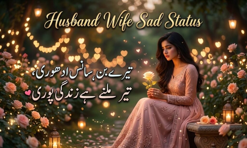 Husband Wife Sad Status