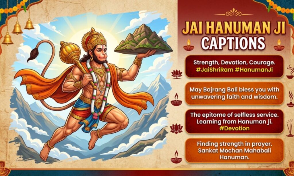 Jai Hanuman Ji Captions