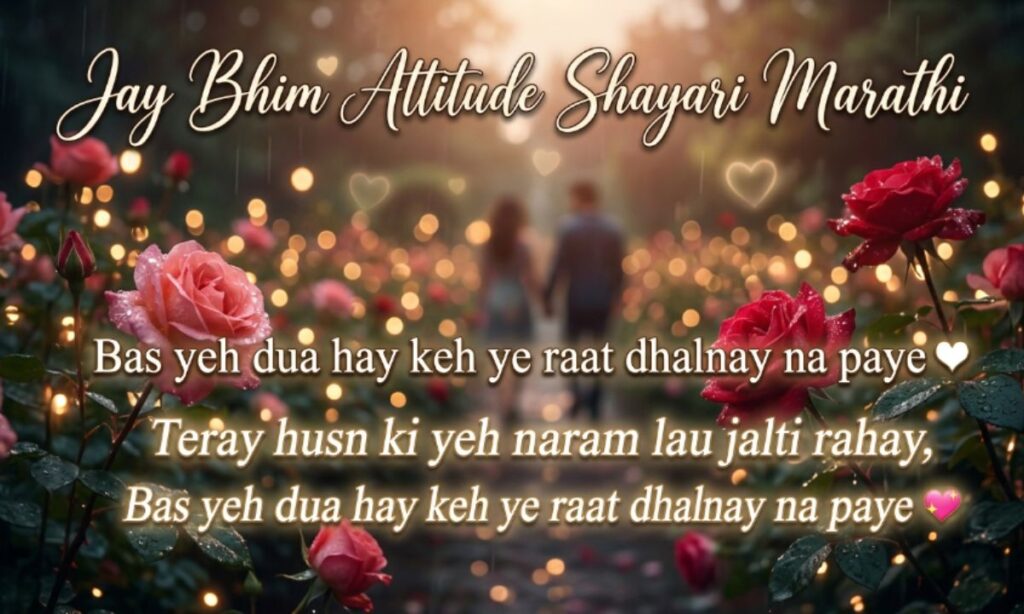 Jay Bhim Attitude Shayari Marathi