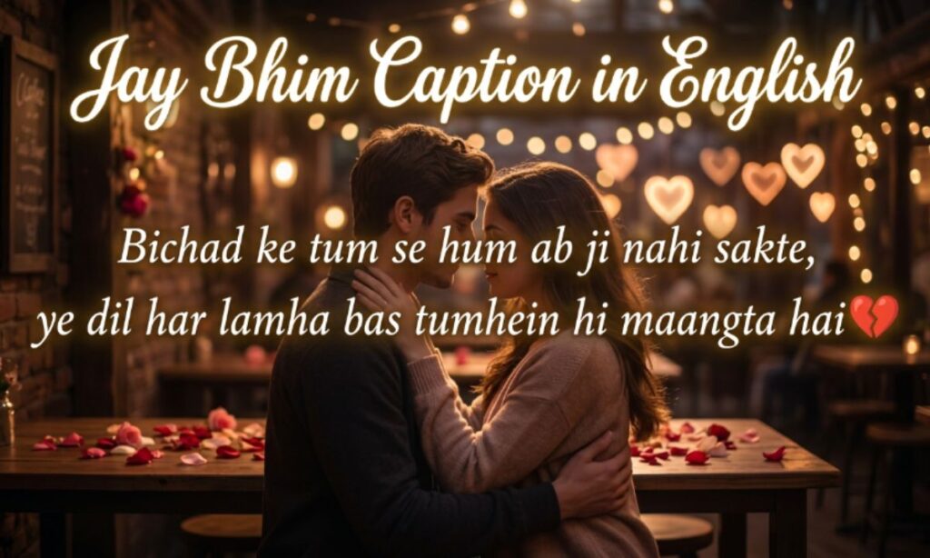 Jay Bhim Caption in English