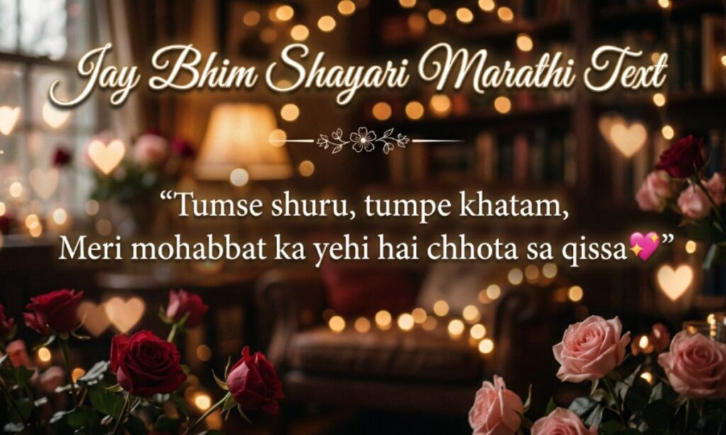 Jay Bhim Shayari Marathi Text