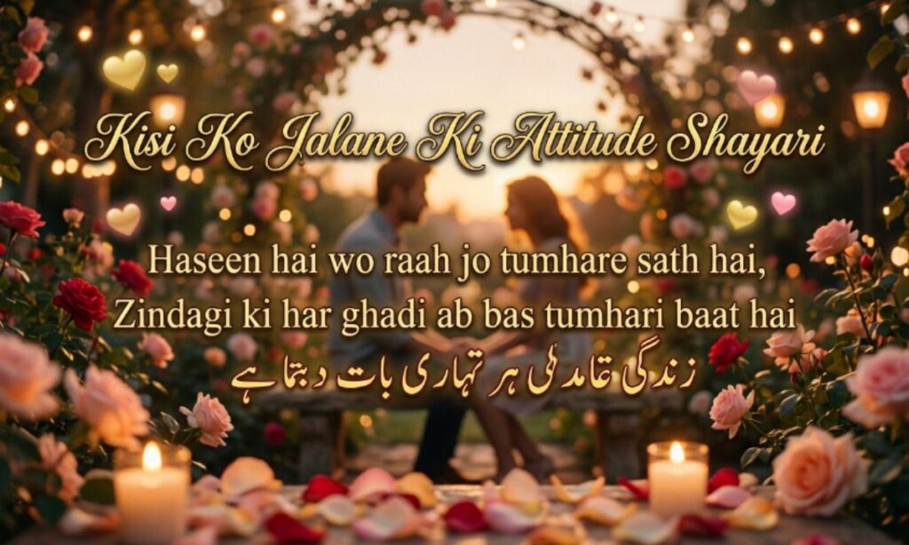 Kisi Ko Jalane Ki Attitude Shayari