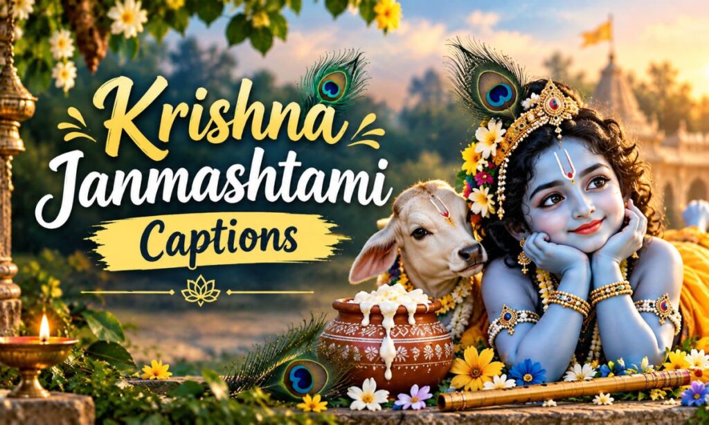 Krishna Janmashtami Captions
