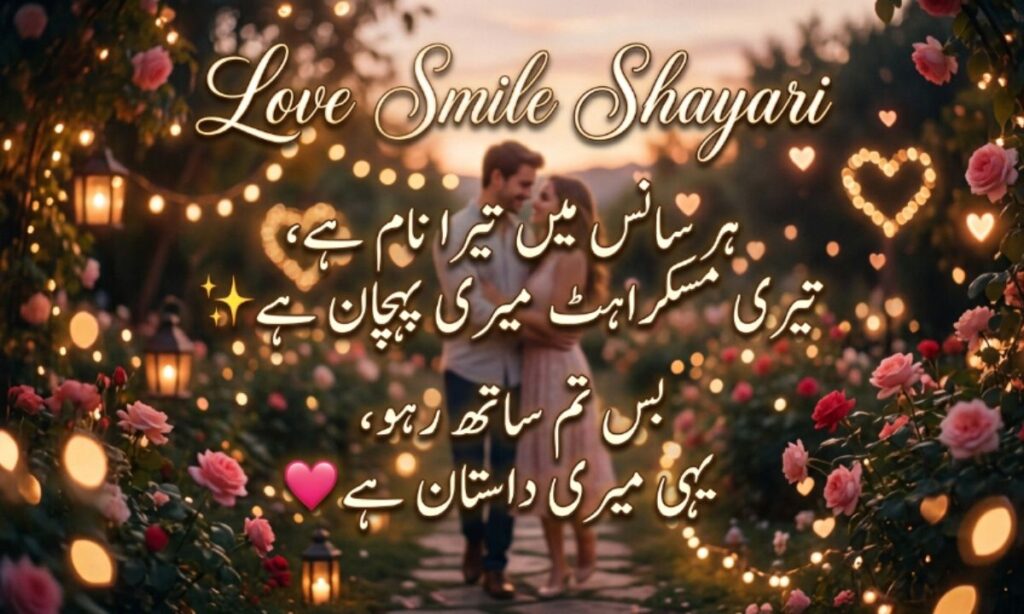 Love Smile Shayari (1)