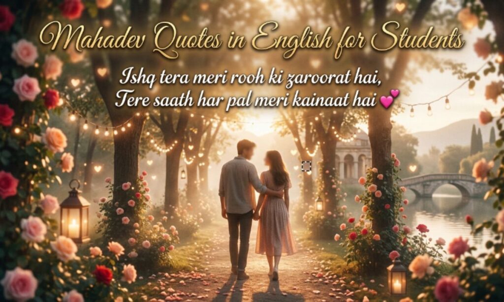 Mahadev Quotes in English for Students