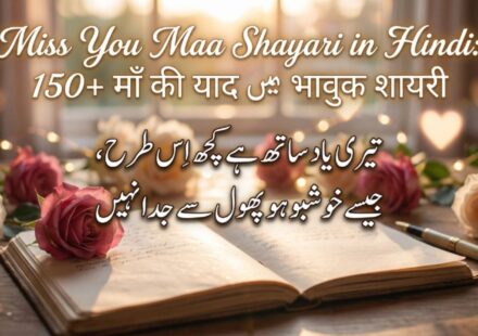 Miss You Maa Shayari in Hindi 150+ माँ की याद में भावुक शायरी 