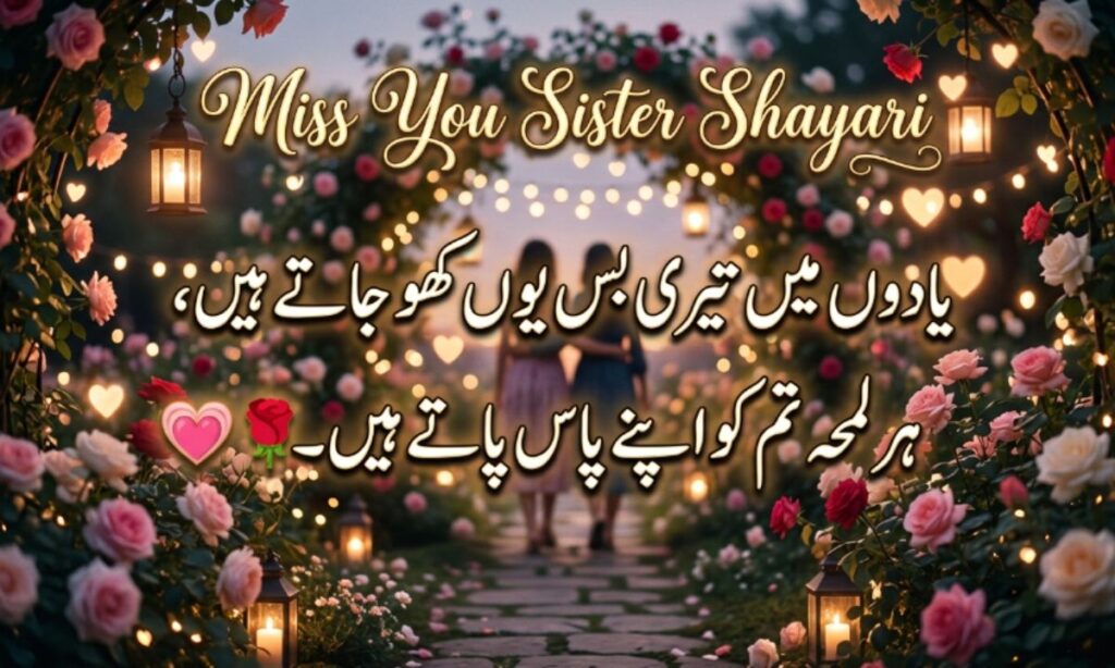 Miss You Sister Shayari